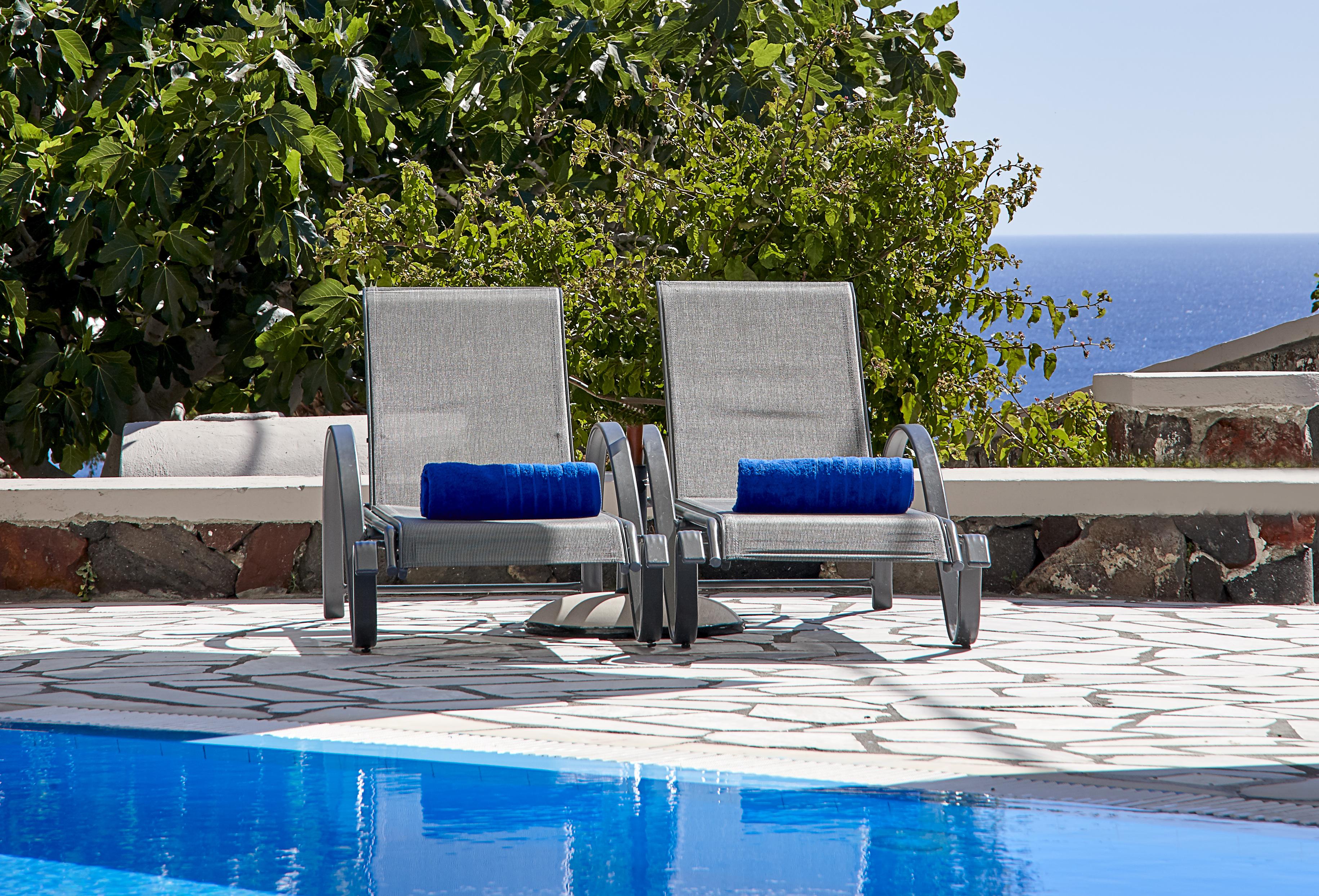 Hotel Terra Blue Santorini Kamári Esterno foto