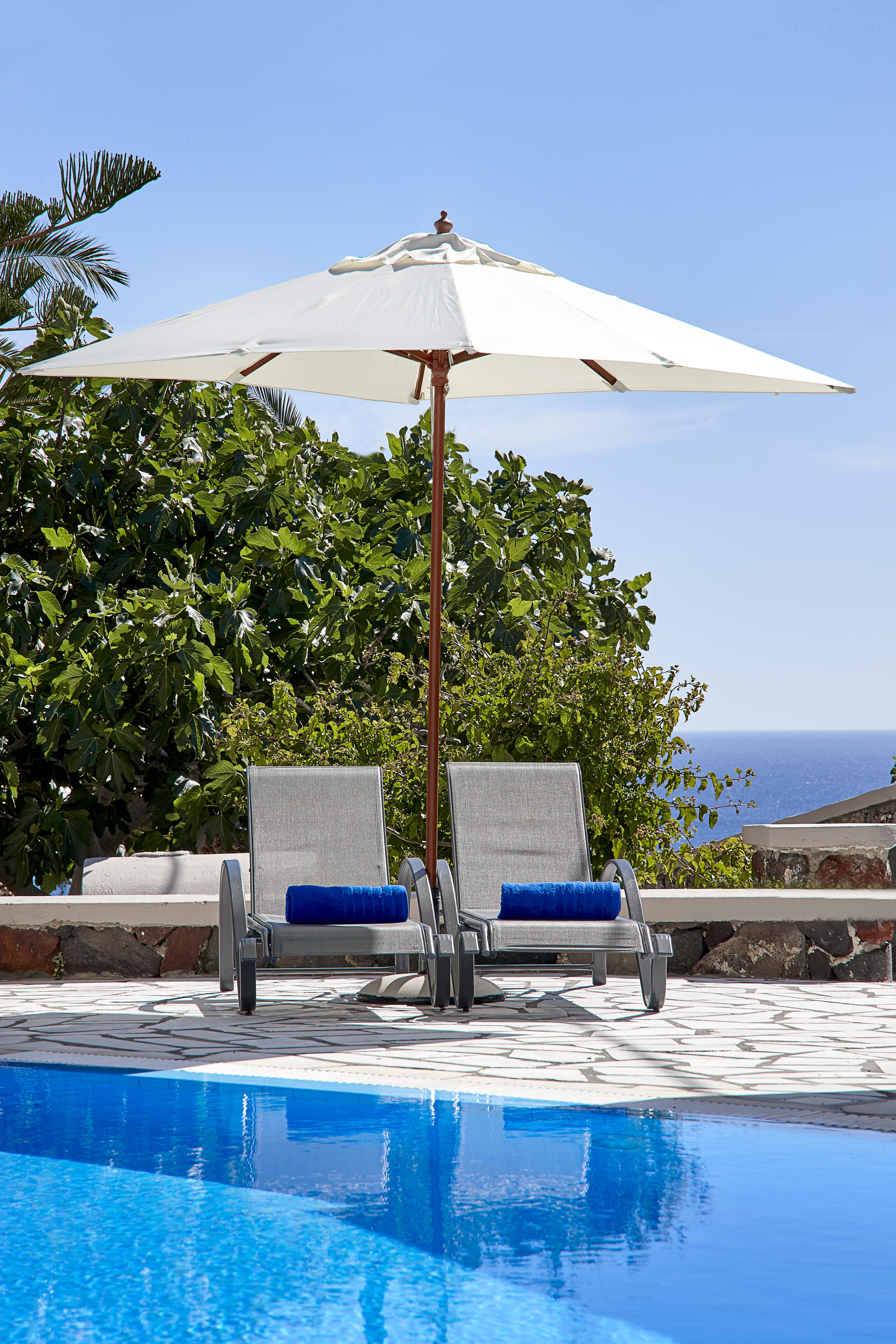 Hotel Terra Blue Santorini Kamári Esterno foto