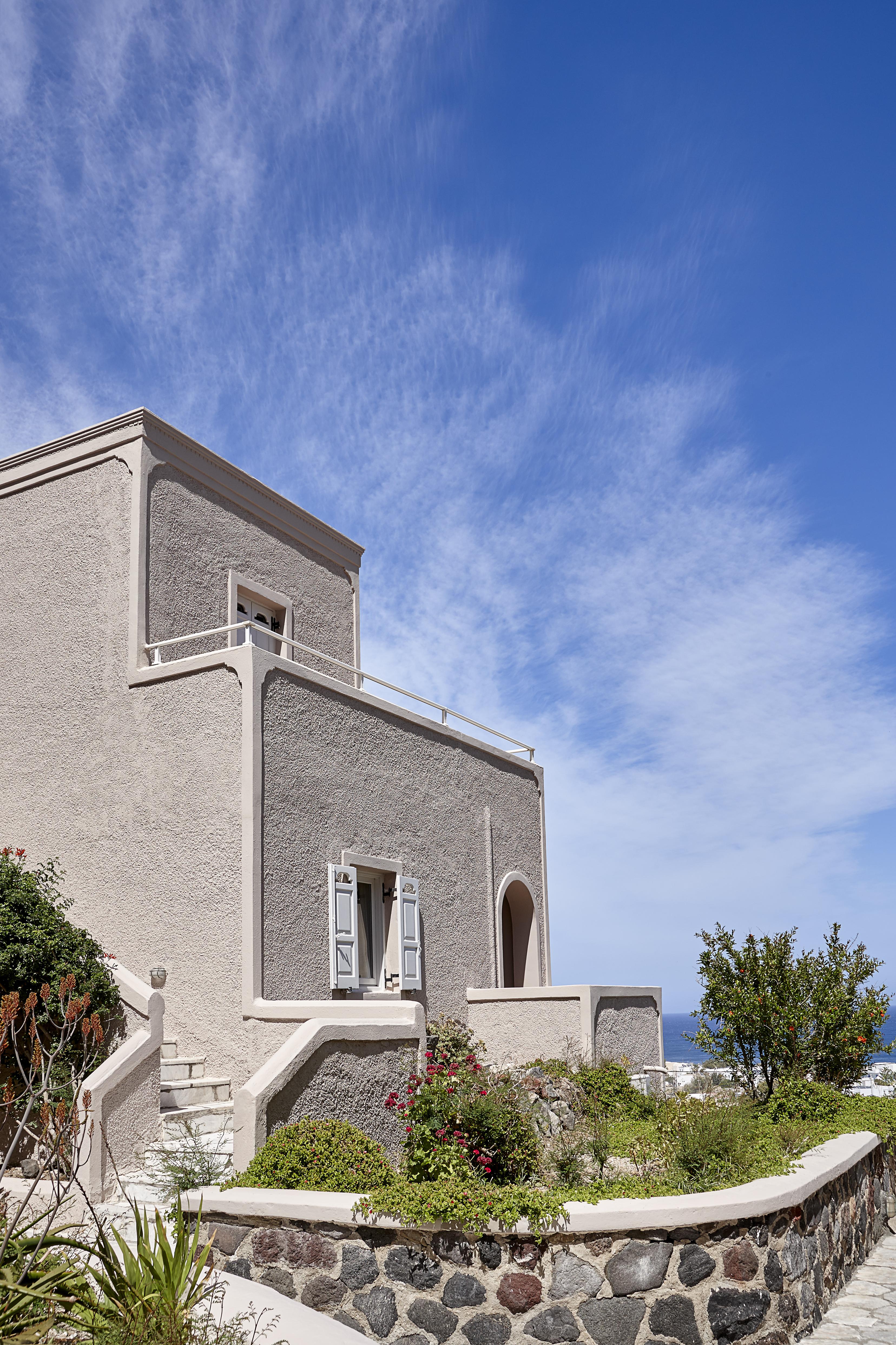Hotel Terra Blue Santorini Kamári Esterno foto