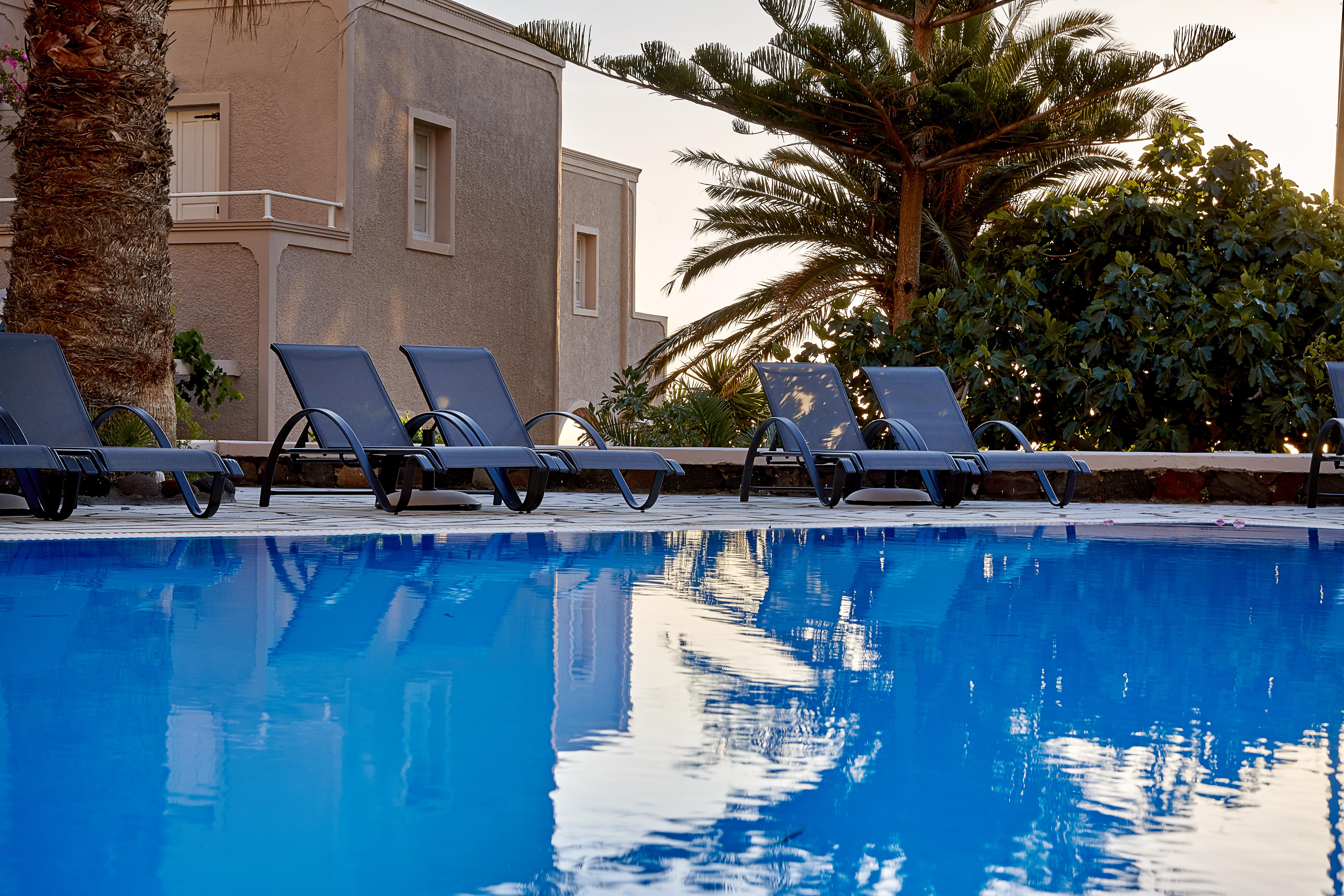 Hotel Terra Blue Santorini Kamári Esterno foto