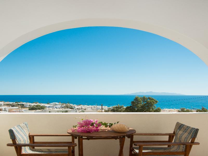 Hotel Terra Blue Santorini Kamári Esterno foto
