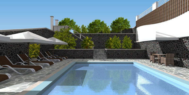 Hotel Terra Blue Santorini Kamári Esterno foto